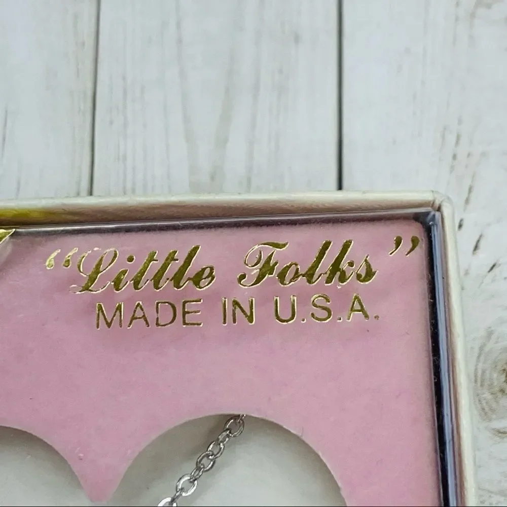 ‎Little Folks VTG Flower Kids Necklace